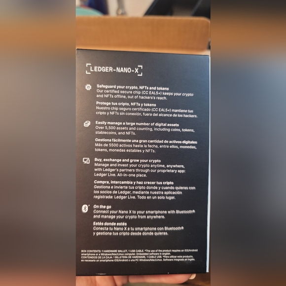 Ledger Nano X + Billfodl Hardware Wallet - Picture 11 of 12